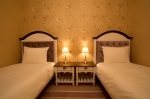 Ground floor of a guest house situated in the garden of the hotel