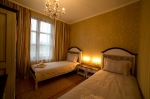 Upper floor of a guest house situated in the garden of the hotel